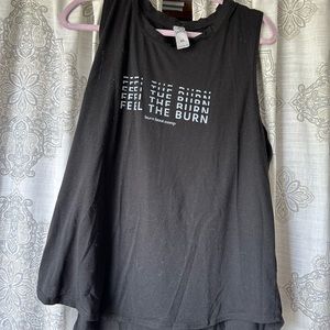 Burn boot camp feel the burn tank